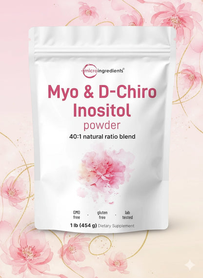Myo & D-Chiro Inositol - Tu cuerpo no está roto. Solo necesita equilibrio natural.